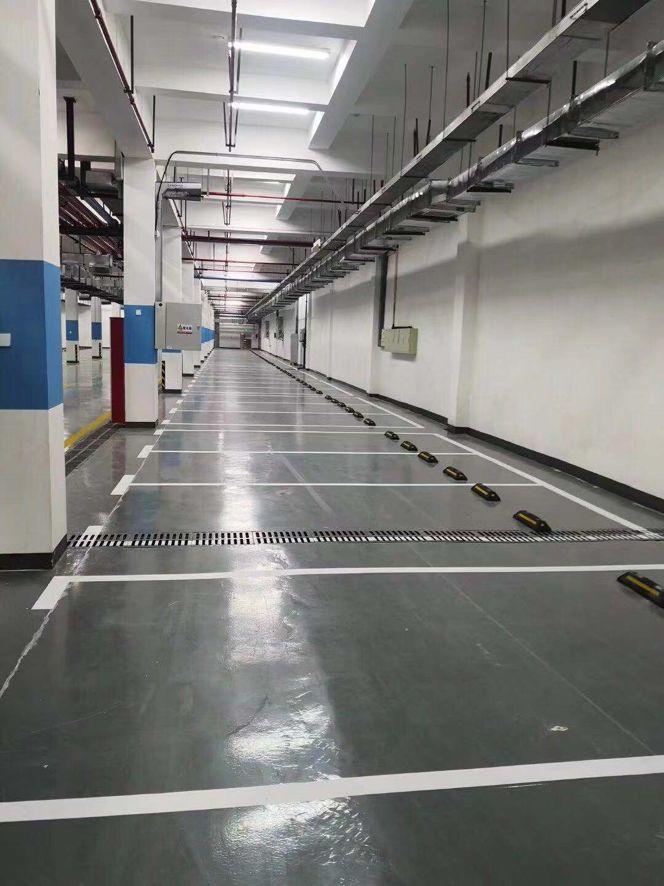 體驗升級！本色水泥基自流平系統重塑2萬平地下車庫，不僅僅是感官